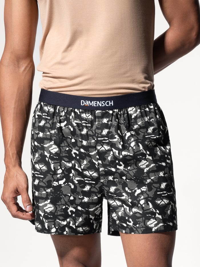 BREEEZE Ultra-light Inner Boxers Camo Grey