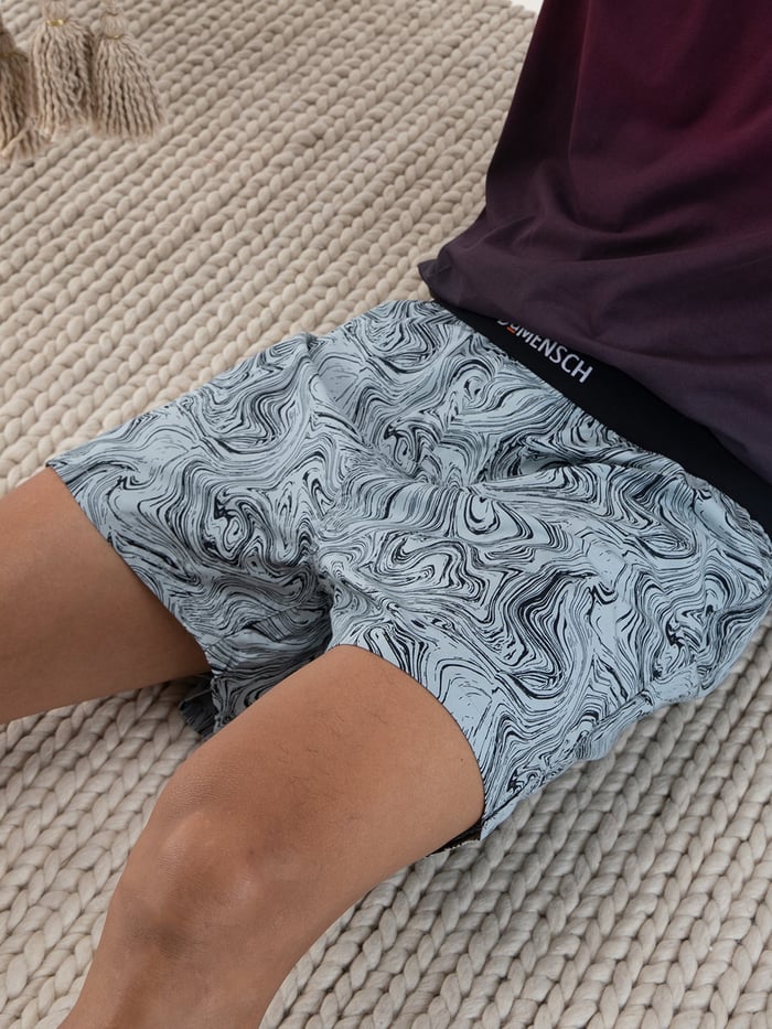 BREEEZE Ultra-light Inner Boxers Marble Grey