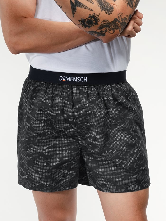 BREEEZE Ultra-light Inner Boxers Safari Black