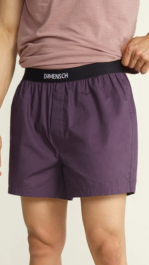 BREEEZE Ultra-light Inner Boxers Midnight Voilet