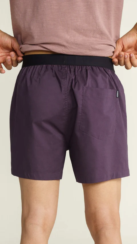 BREEEZE Ultra-light Inner Boxers Midnight Voilet