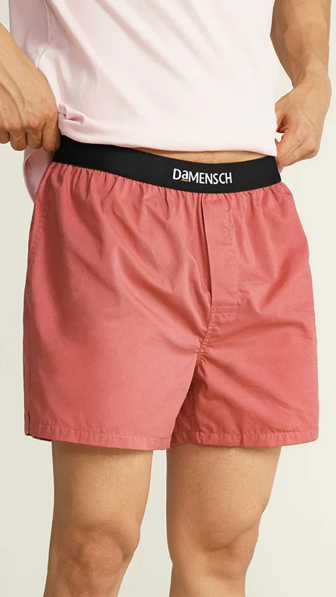 BREEEZE Ultra-light Inner Boxers Dusty Red