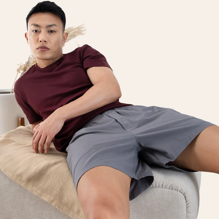 BREEEZE Ultra-light Boxer Shorts Las Grey