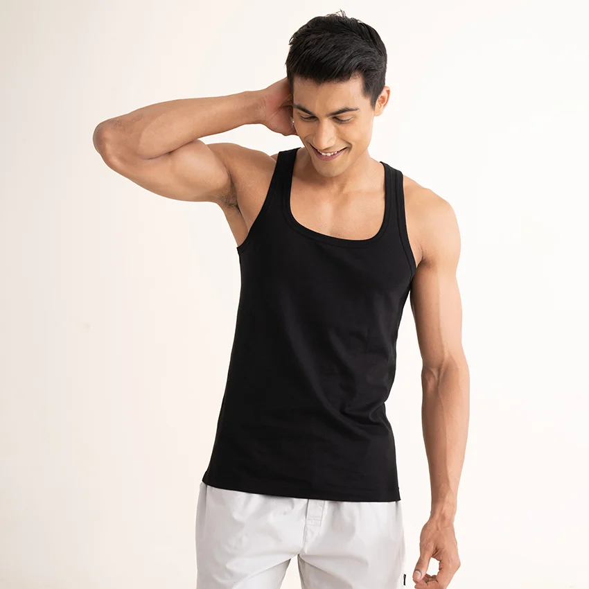 Shop comfy Mens Cotton Vest online at best price - DaMENSCH