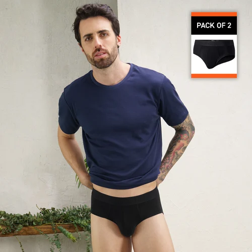Value-Deal Deo-Soft Briefs Wayn Black, Wayn Black
