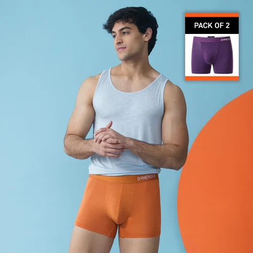 Value-Deal Deo-Soft Trunks Gold Flame, Very Voilet