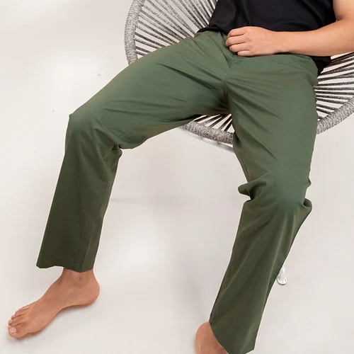 The Stretch Pyjama Pants Forest Green