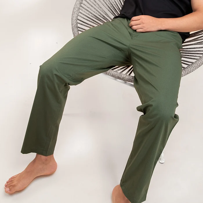 The Stretch Pyjama Pants Forest Green