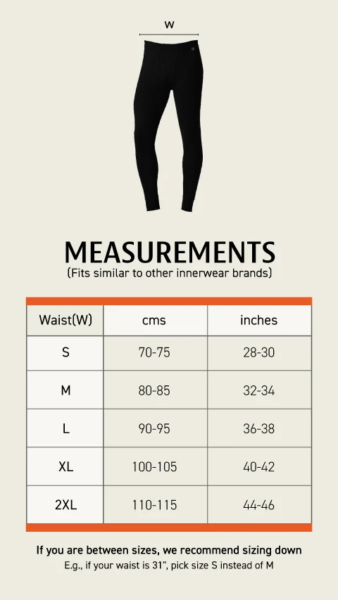 Thermal Bottom Classic Black