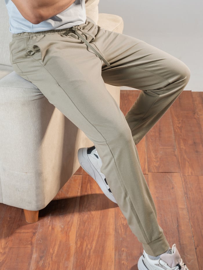 Lounge Jogger- Castle Beige