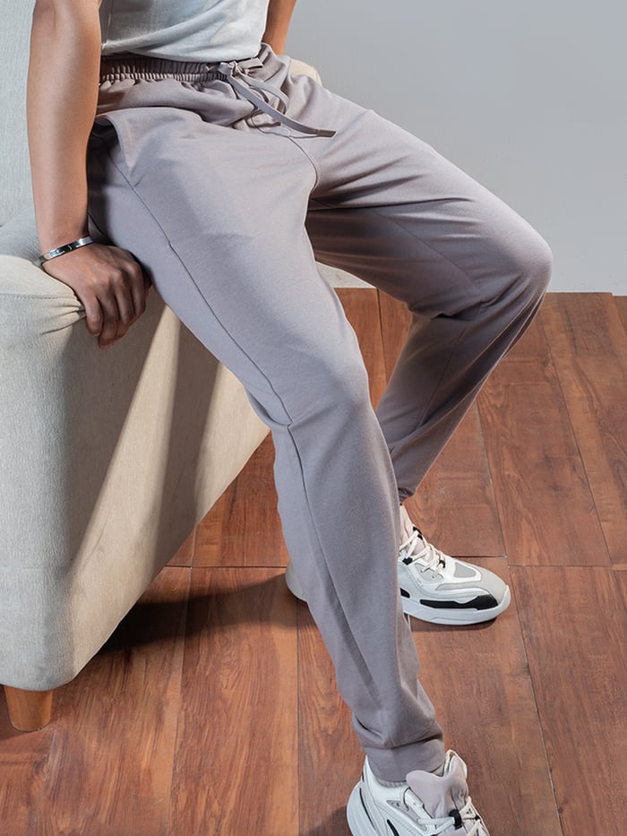 Lounge Jogger- Silver Grey