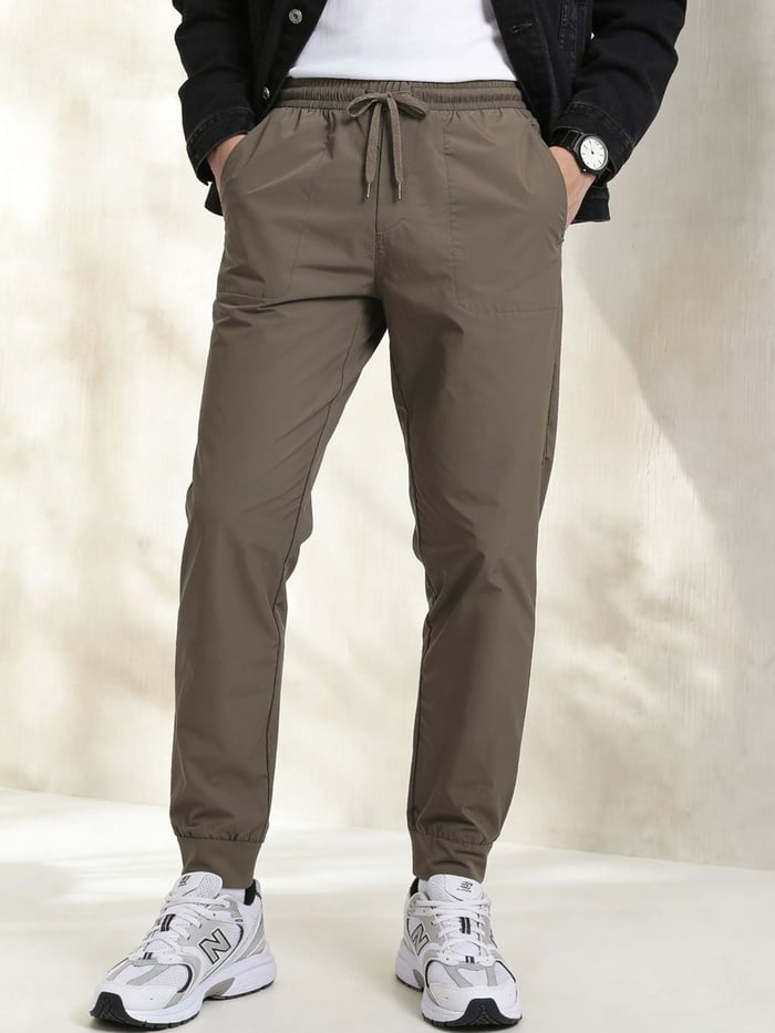 Araam Joggers Indie Brown