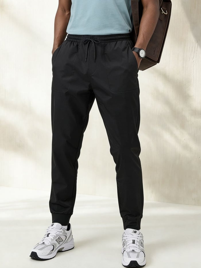 Araam Joggers Midnight Black