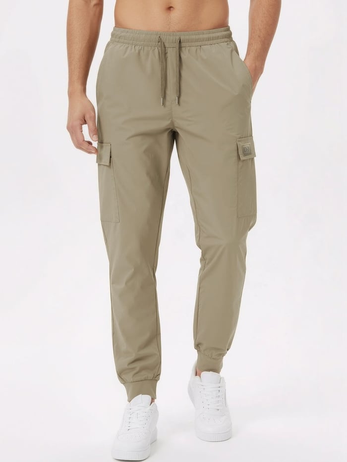 Araam Cargo Joggers Rustic Beige