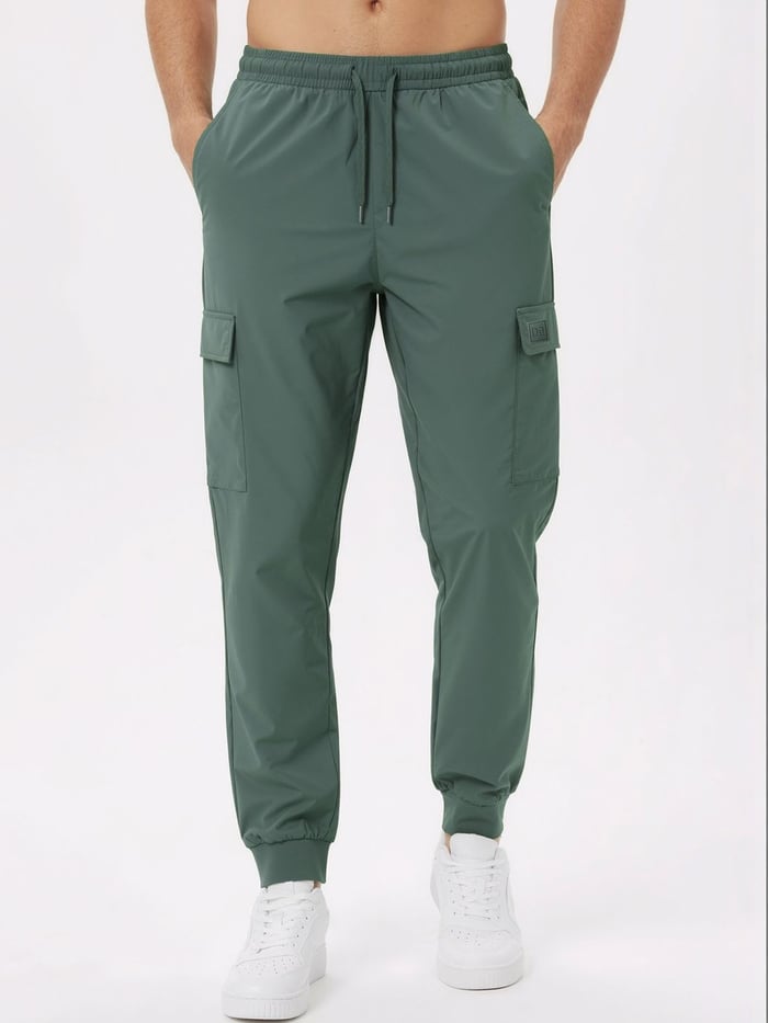 Araam Cargo Joggers Sage Green