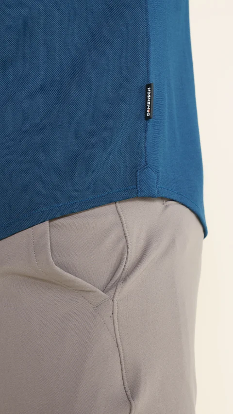 Constant  All-Degree Shirts Half Sleeves Teal Blue