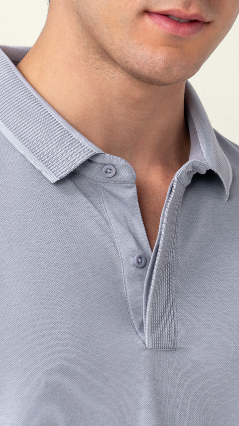Damensch Constant All-Degree Elemental Polo Lilac Ash | damensch