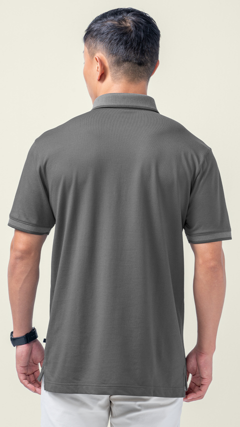 Damensch Constant All-Degree Elemental Polo Phantom Gray | damensch
