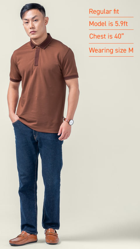 Damensch Constant All-Degree Elemental Polo Spiced Brown | damensch