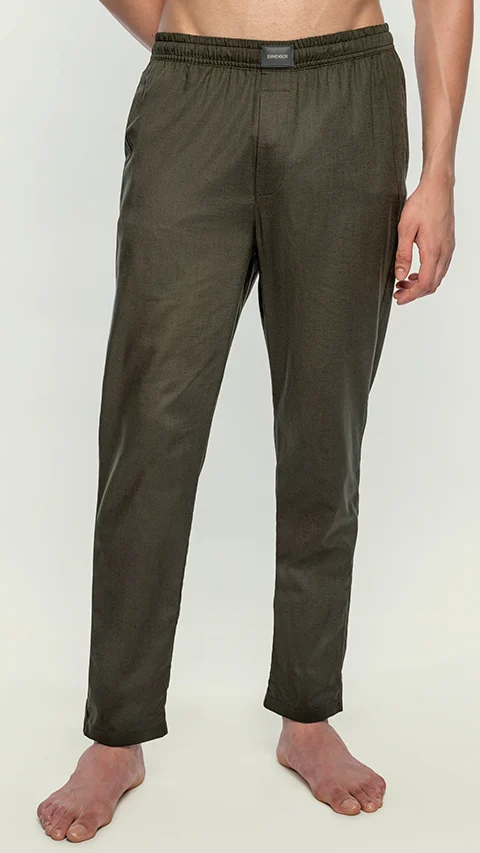 Linen Pyjama Fern Green