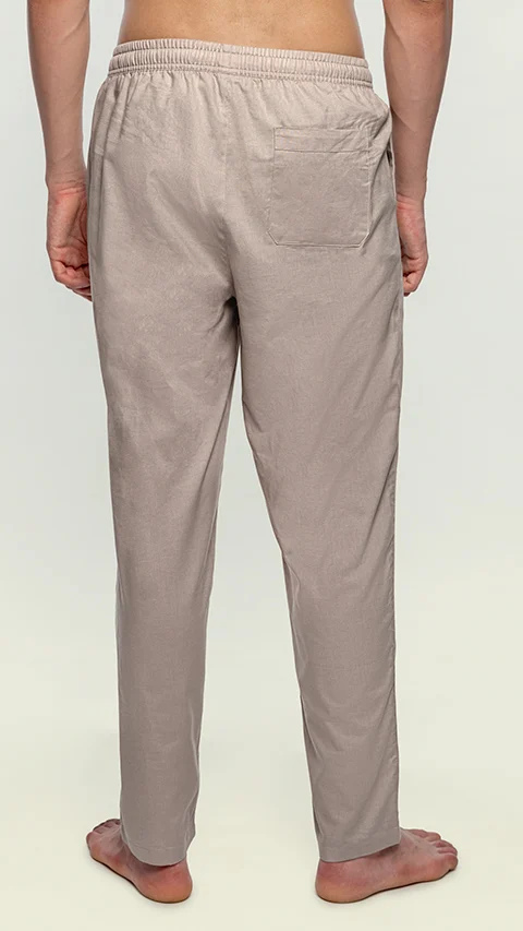 Linen Pyjama Sand Beige