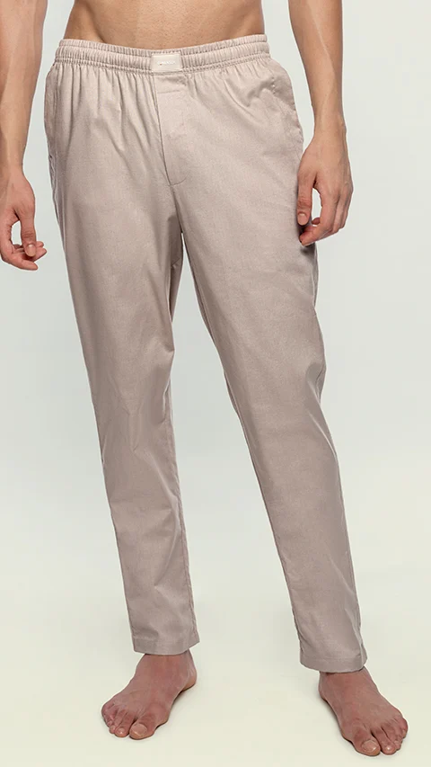 Linen Pyjama Sand Beige