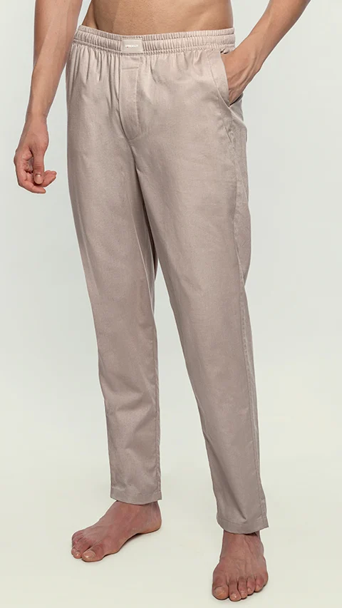 Linen Pyjama Sand Beige
