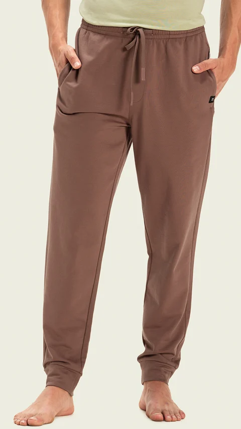 Lounge Jogger- Ginger Red