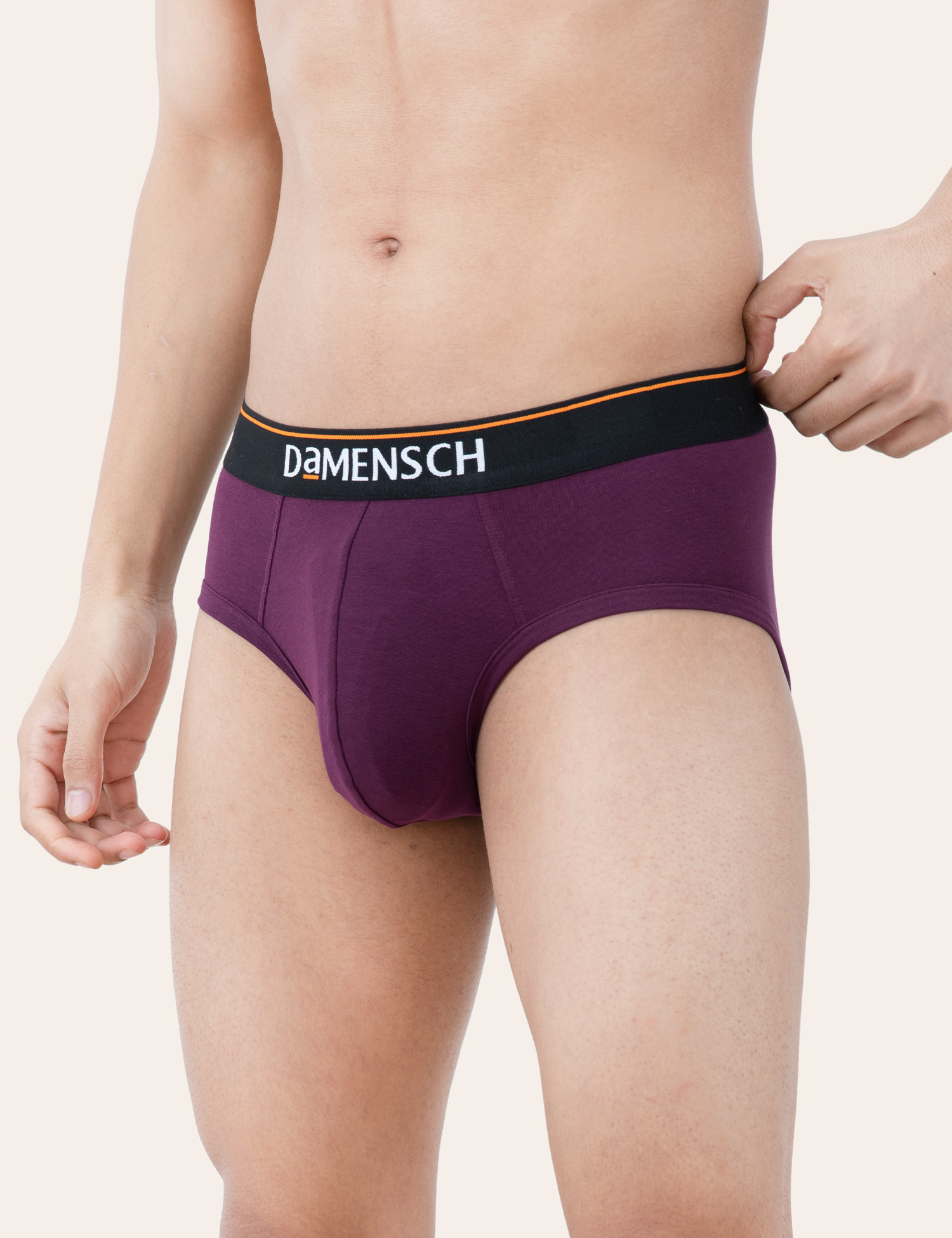 Value Deal Deo-Cotton Briefs- Lysons Blue, Violet View, Rabbit