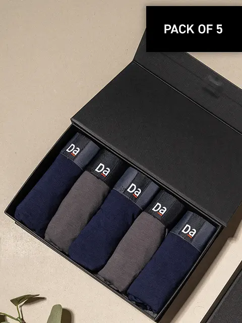 The Weekday Deo-Soft Briefs Box-I (Pack Of 5)