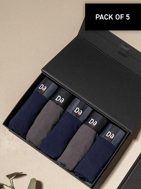 The Weekday Deo-Soft Briefs Box-I (Pack Of 5)