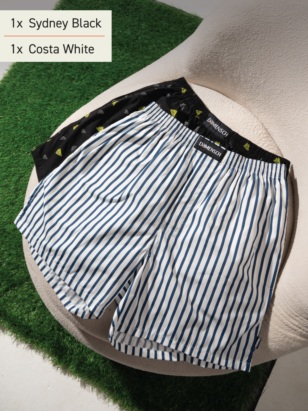 The Weekend Boxer Shorts Box-C (Pack of 2) | DaMENSCH