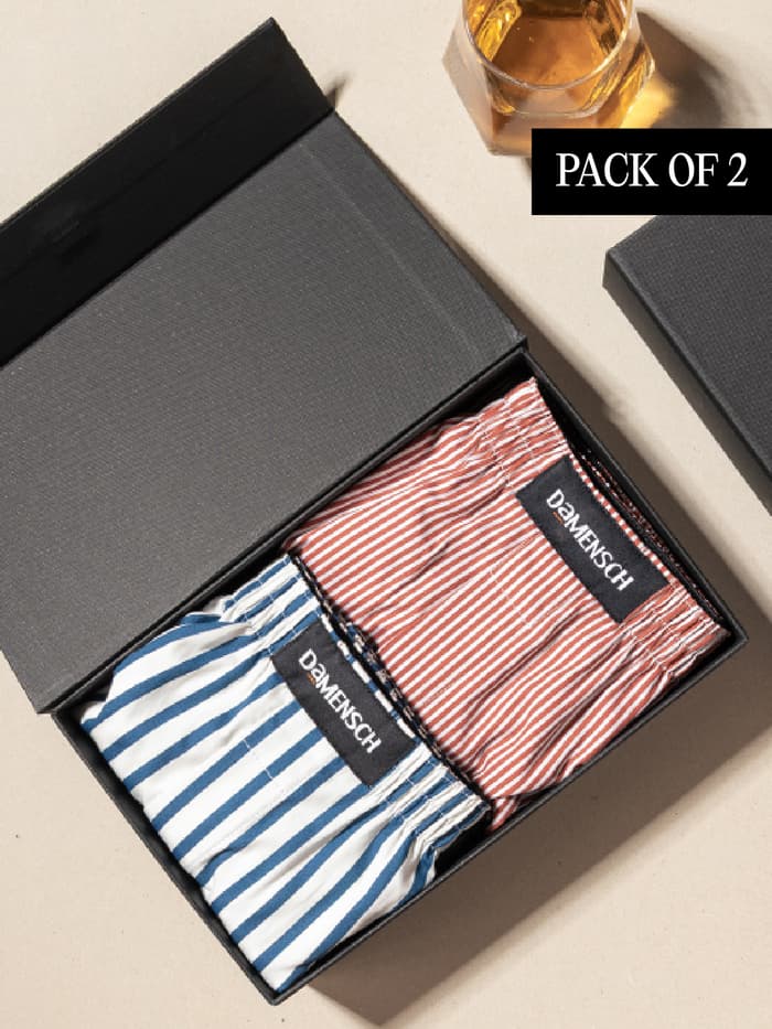 The Weekend Boxer Shorts Box-L (Pack of 2)
