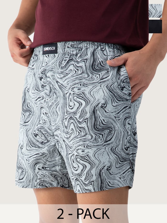 The Weekend Boxer Shorts Box-E (Pack of 2)