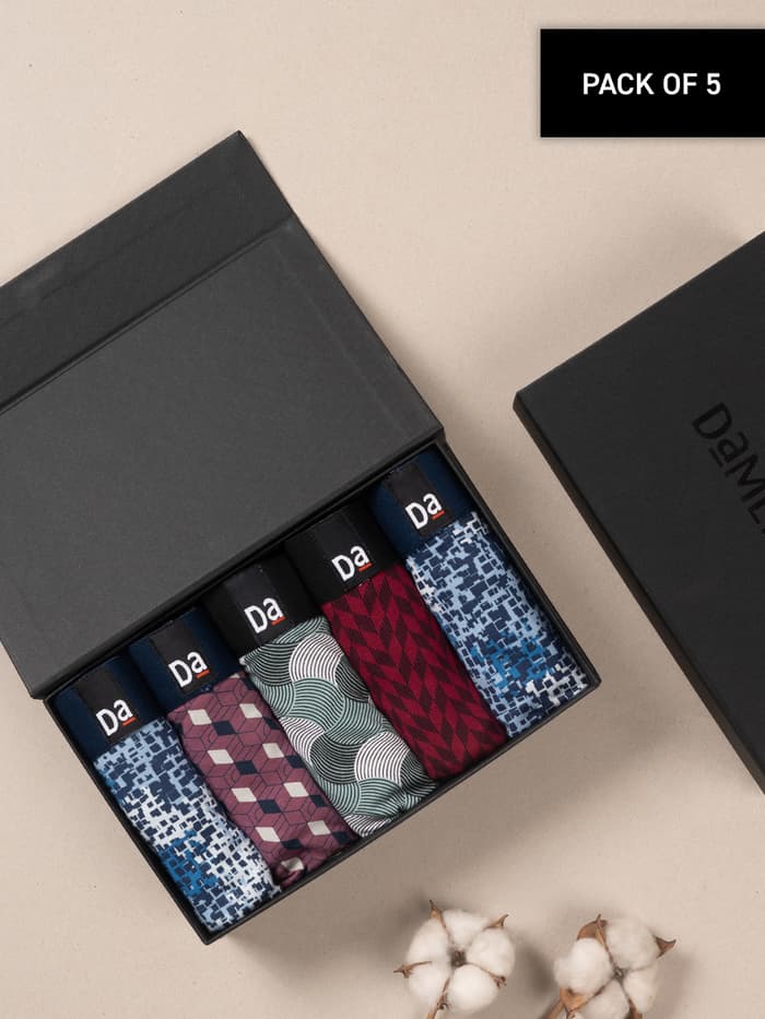 The Weekday Deo-Cotton Trunks Box A (Set of 5)