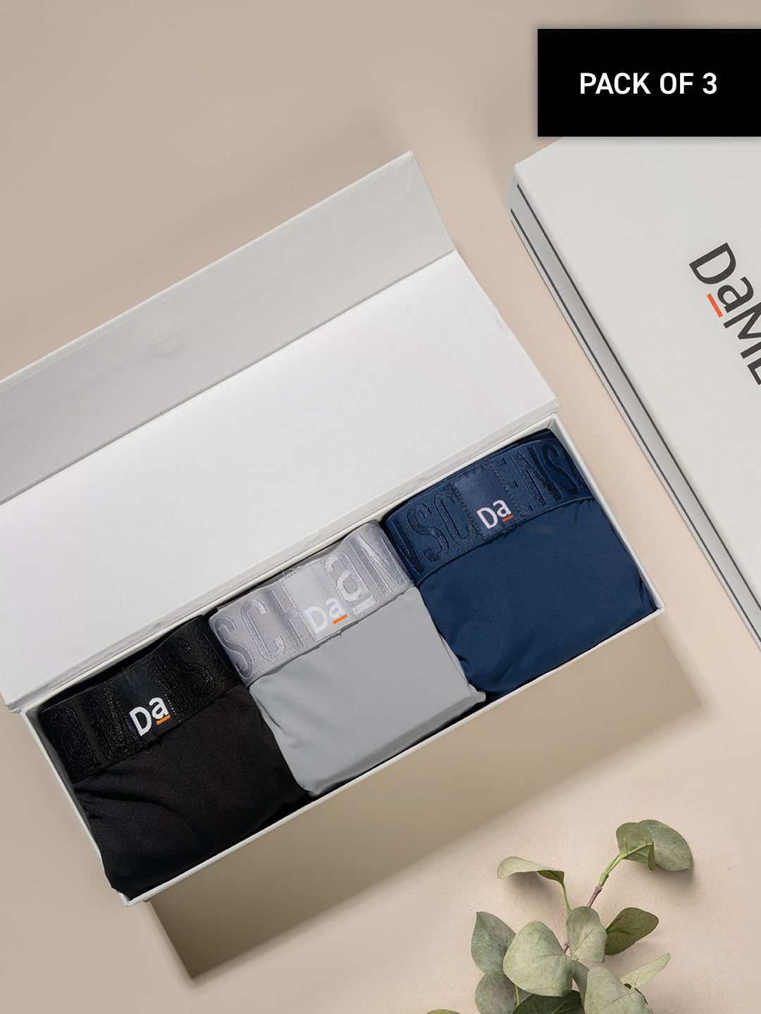 The Long Weekender Unreal Trunks Box-C Set of 3 Pack of 3