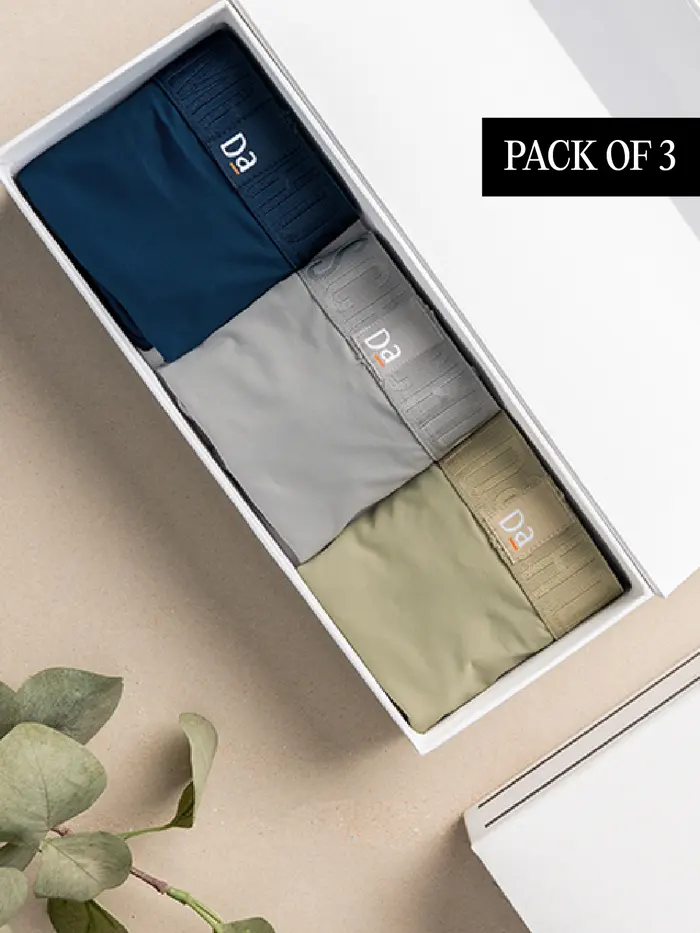 The Long Weekender Unreal Briefs Box-A (Set of 3)
