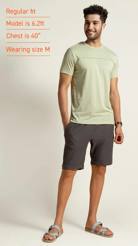 Breeeze Ultra-Light Solid T-Shirt Muted Sage
