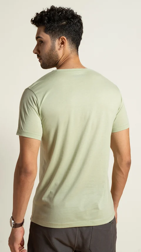 Breeeze Ultra-Light Solid T-Shirt Muted Sage