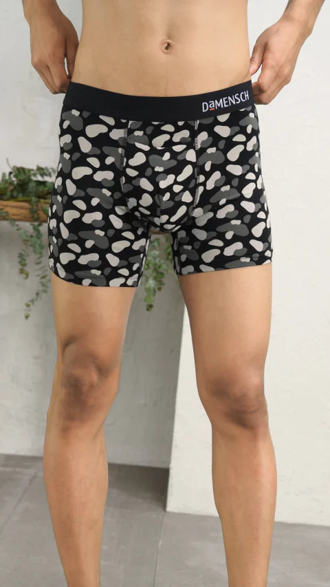 Deo-Soft Boxer Briefs Breezy Black