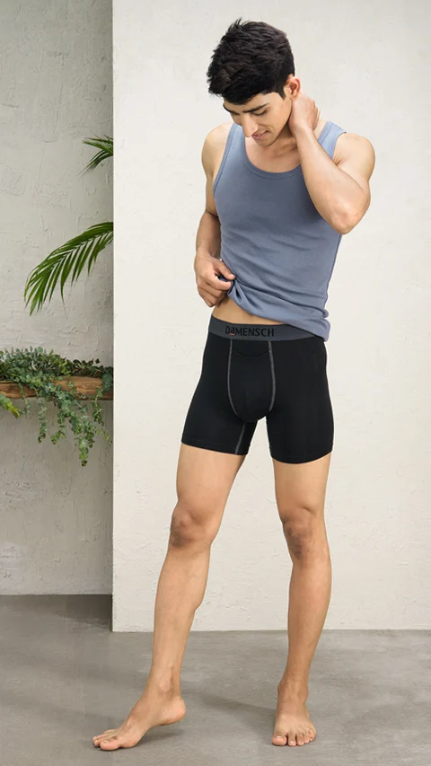 Deo-Soft Boxer Briefs Klintt Black