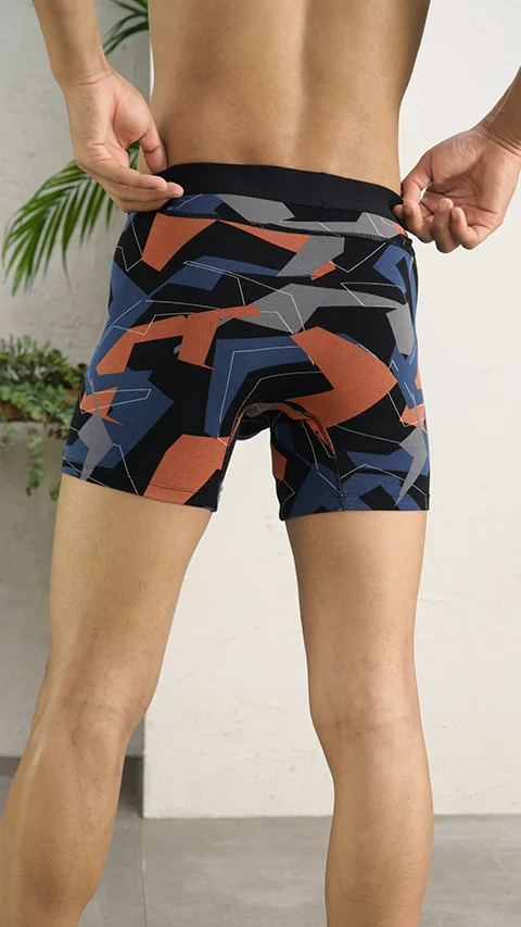 Deo-Soft Boxer Briefs Misty Blue