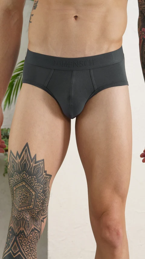 Deo-Soft Briefs Blayze Grey