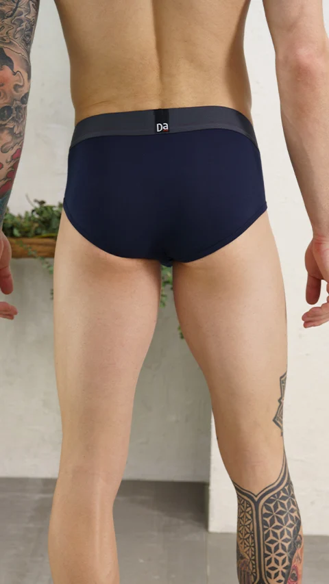 Deo-Soft Briefs Denim Blue