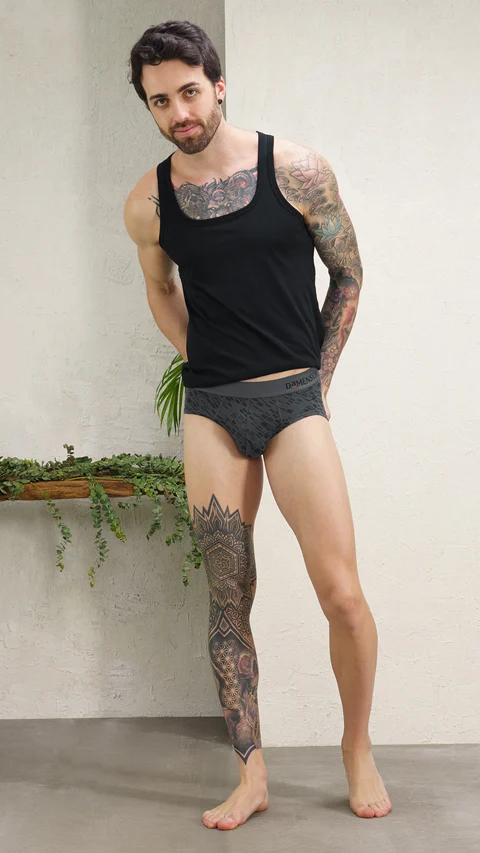 Deo-Soft Briefs Hybrid Grey