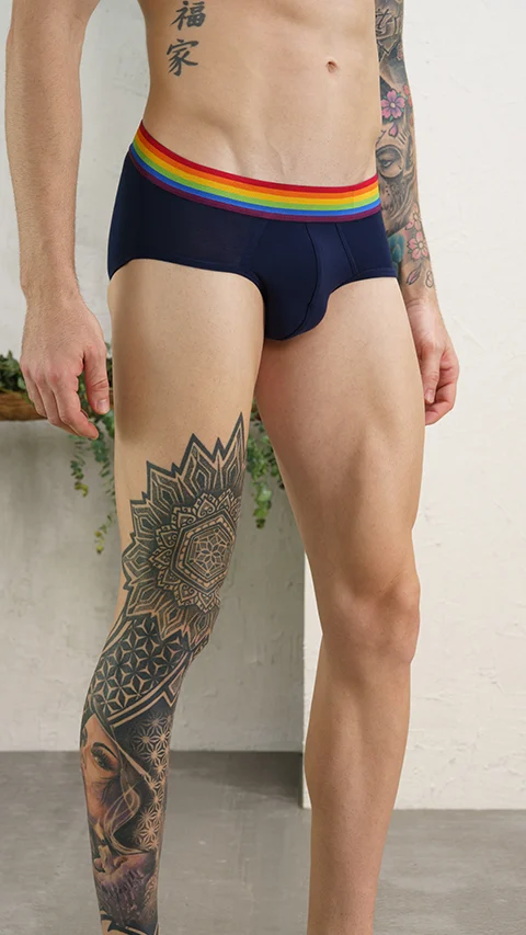 Deo-Soft Briefs Pride Blue