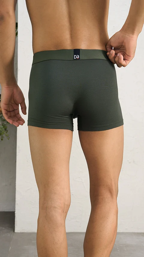 Deo-Soft Trunks Grey Green