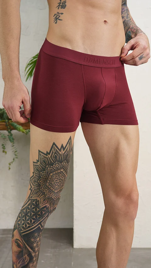 Deo-Soft Trunks Ruby Red