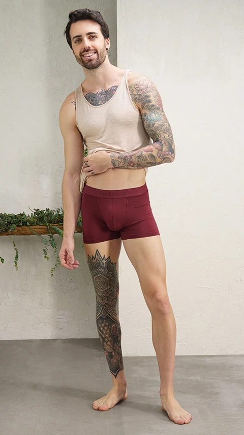 Deo-Soft Trunks Ruby Red