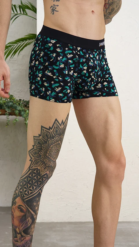 Deo-Soft Trunks Tropical Black